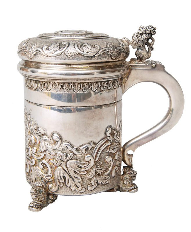 A tankard in Baroque style