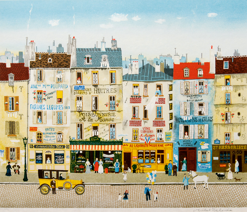 Paris Street Scene