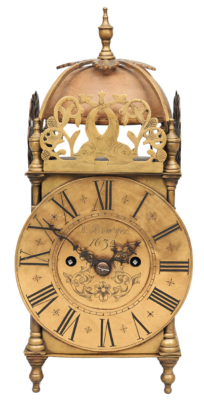 English lantern clock