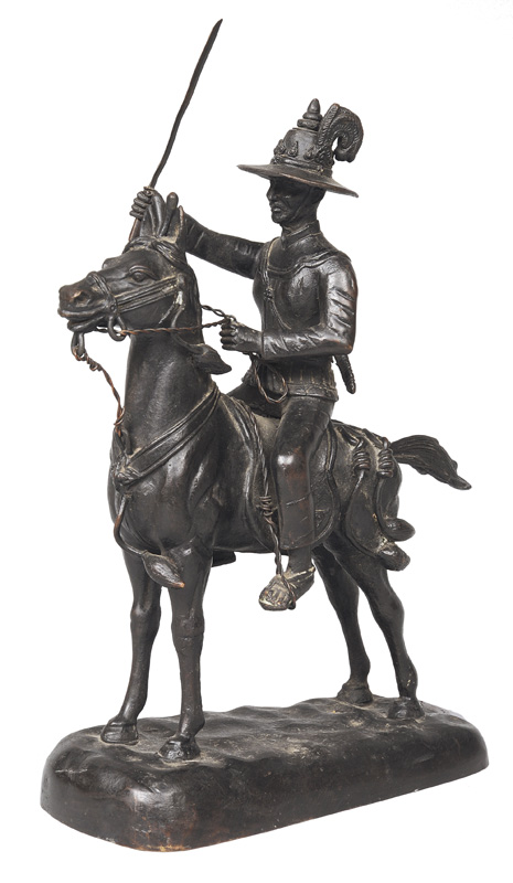A bronze figurine "King Rama VI"