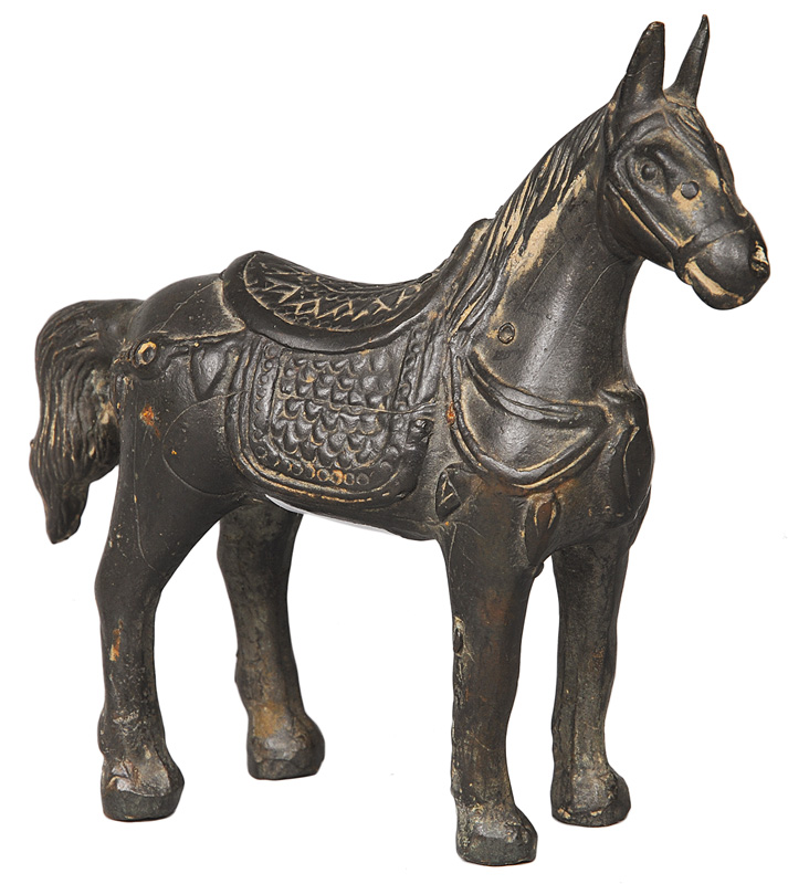A bronze miniature "mule"