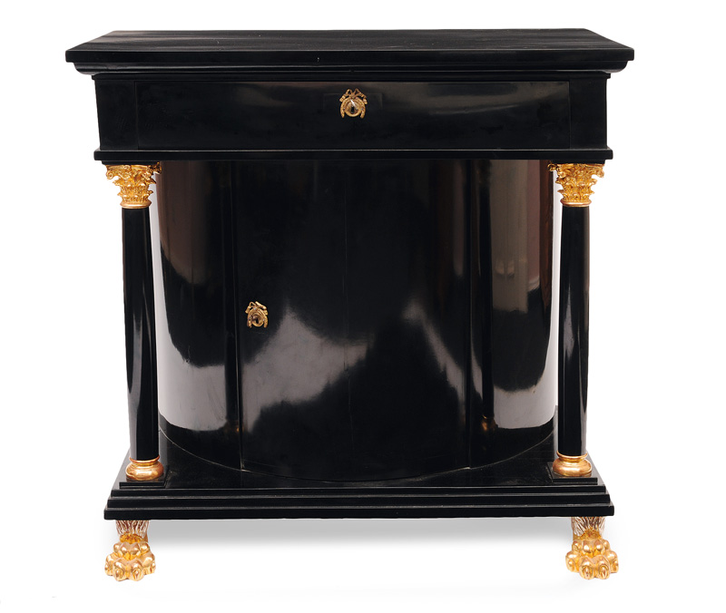 A rare Biedermeier cabinet