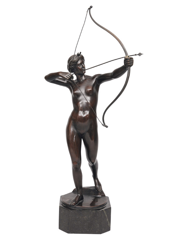Bronze-Figur "Diana"