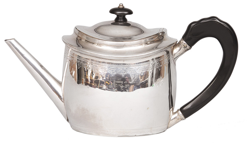 A Georgian teapot