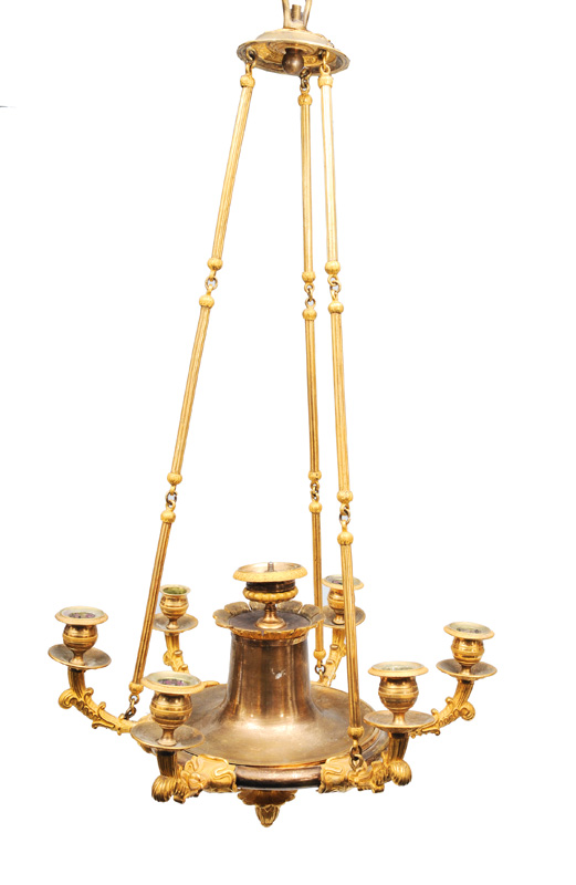 A Biedermeier ceiling light