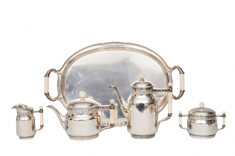 Seltenes Jugendstil Kaffee- und Teeservice