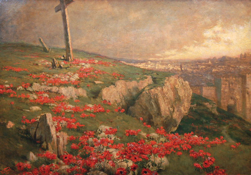 Blick auf Jerusalem