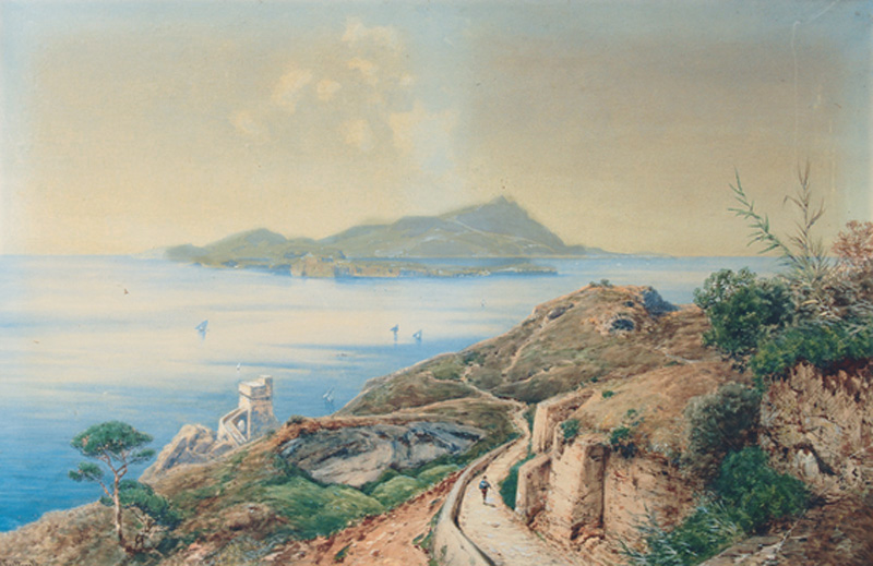 Blick auf Capri