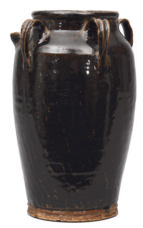 A jar with eye-handles