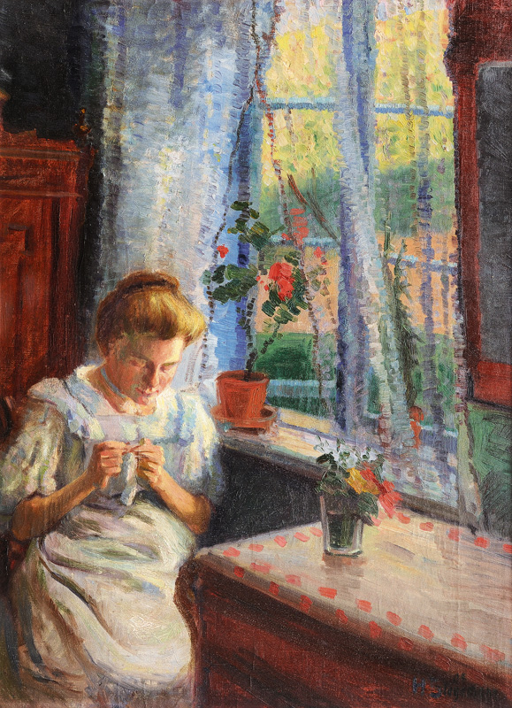 Girl by a Window