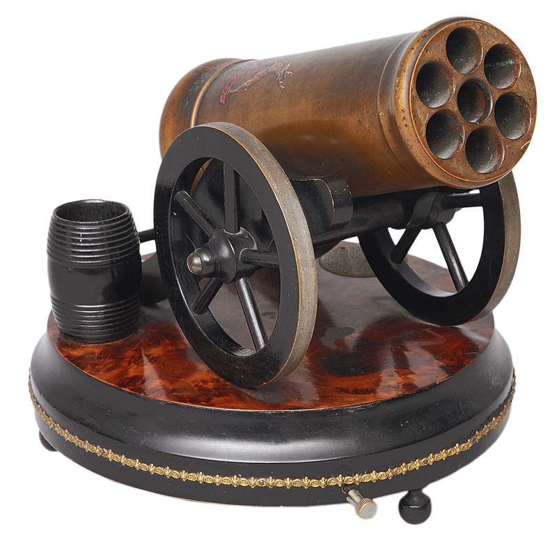 A musical box "Small cigar cannon"