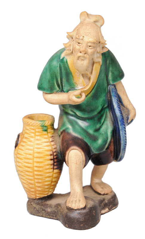 A figurine "Fisherman with hat"