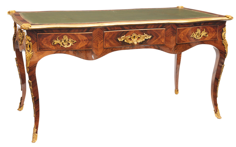 Elegantes Bureau-Plat im Louis-Quinze-Stil