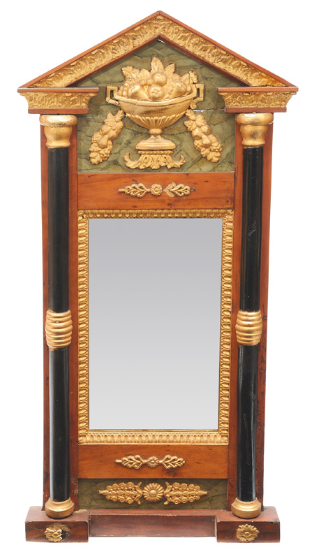 A Biedermeier mirror