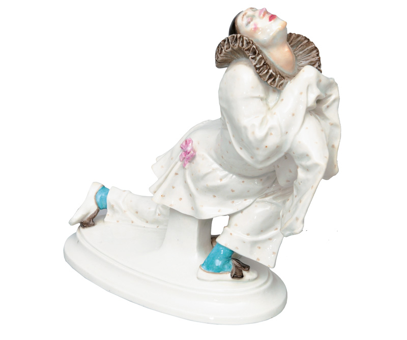 A figurine "Pierrot" of the Ballets Russes