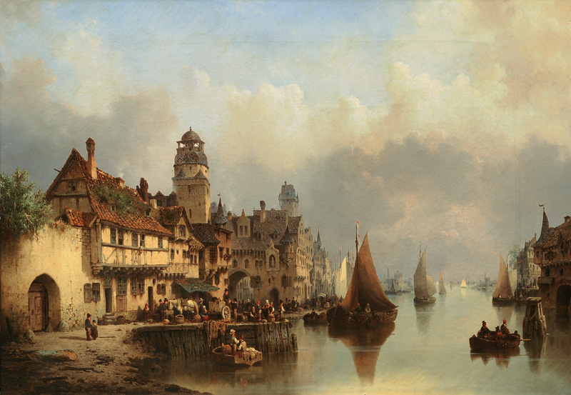 Romantic Seaport