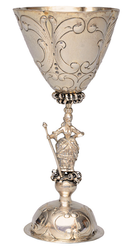A wedding cup in Baroque style
