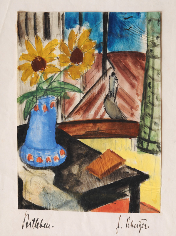 Still Life with Flowers by a Window