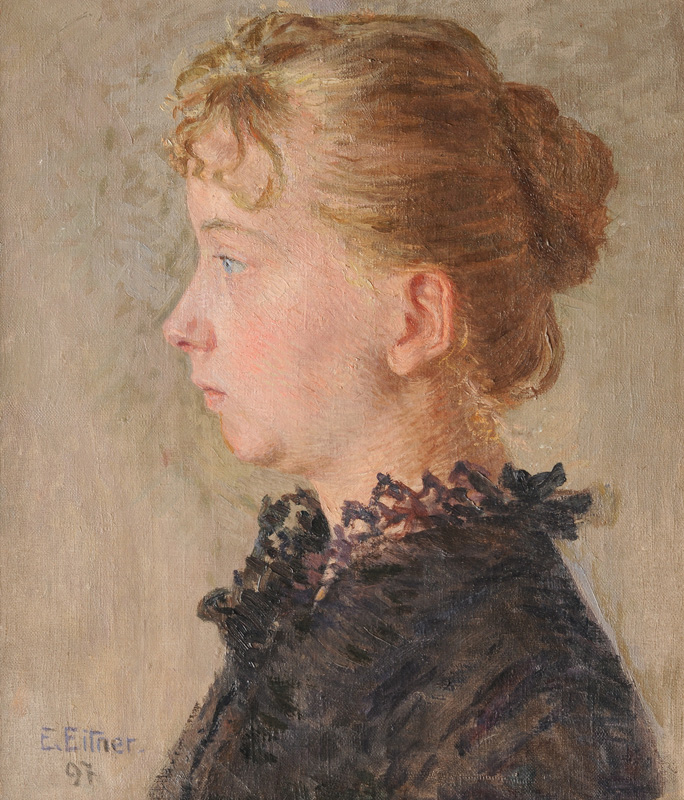 Antonia Eitner, the Artist's Wife