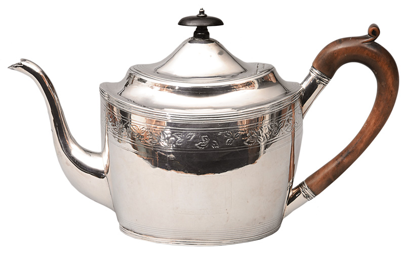 A Georgian teapot