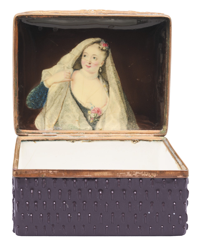 Tabatière mit Portrait nach Antoine Pesne