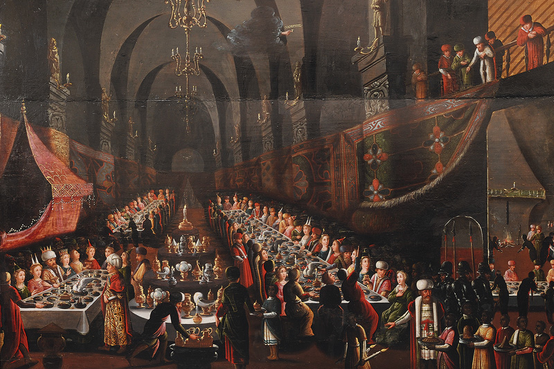 Frans Francken II - Gastmahl des Belsazar Gastmahl des Belsazar