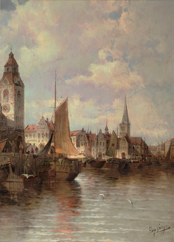 Romantische Hafenstadt