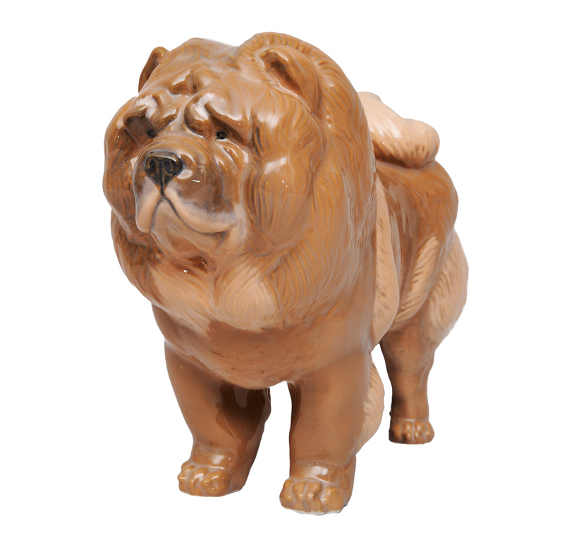 An animal figurine "Chow chow"