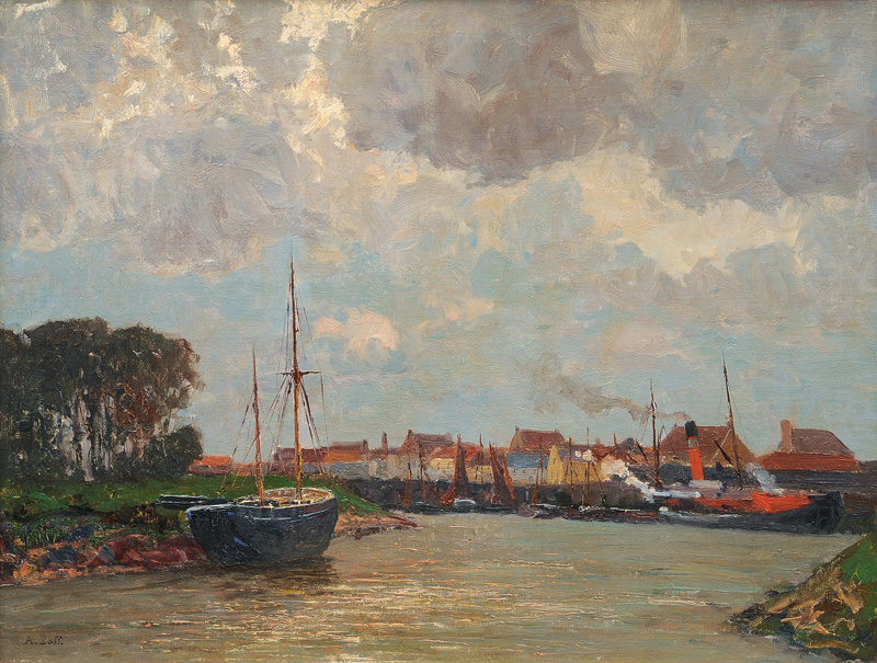 Der Hafen von Nieuwpoort