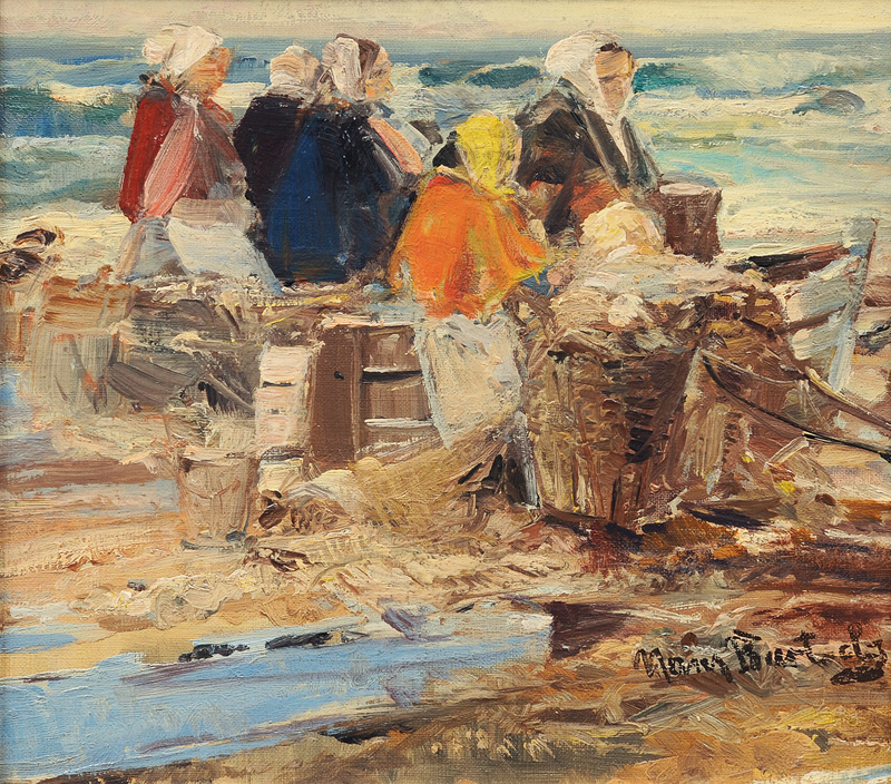 Fischersfrauen am Strand
