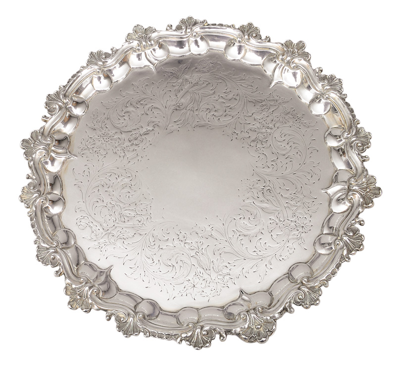 A Victorian salver