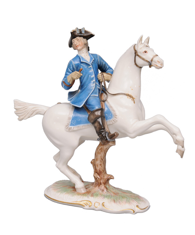 A figurine "Hunting horseman"