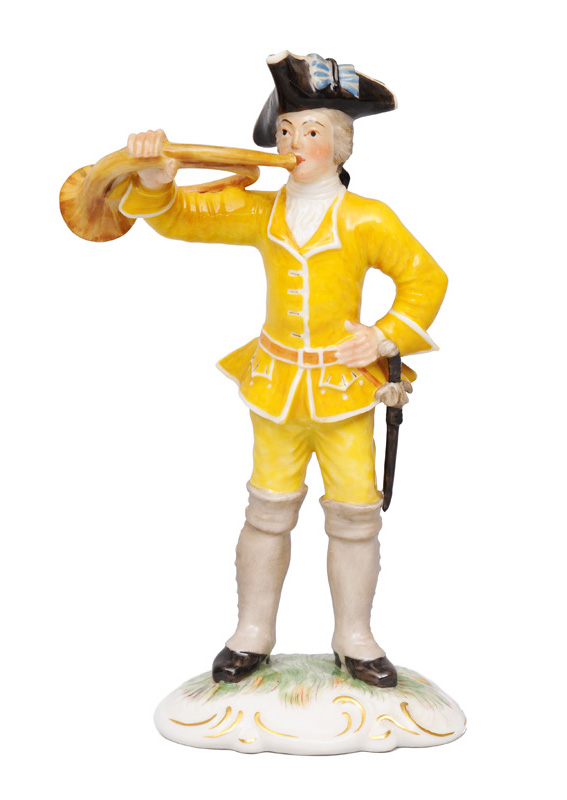 A figurine "Horn blower"