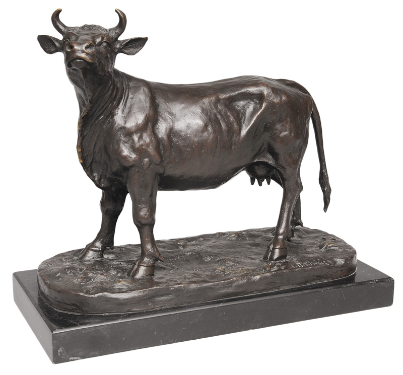 A bronze figure "Cow"