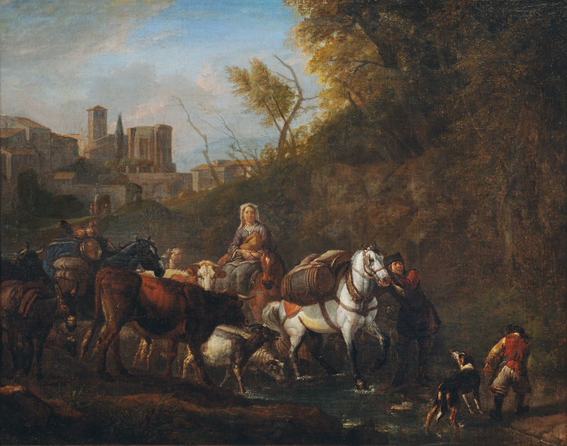 Travelling Herdsmen in the Campagna