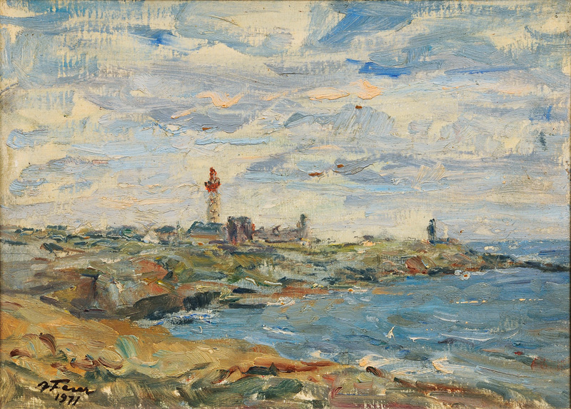 Coast with Lighthouse