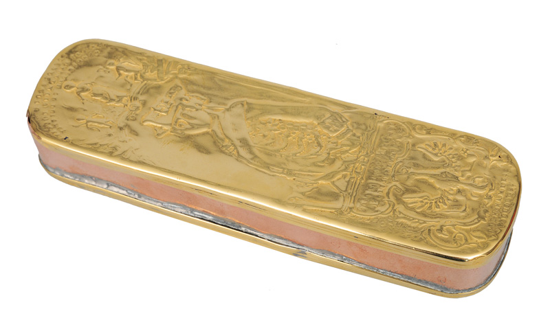 A tobacco tin from Iserlohn "Fredericus Magnus"