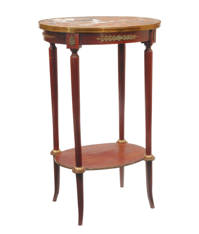 A small table in the style of Napoleon III