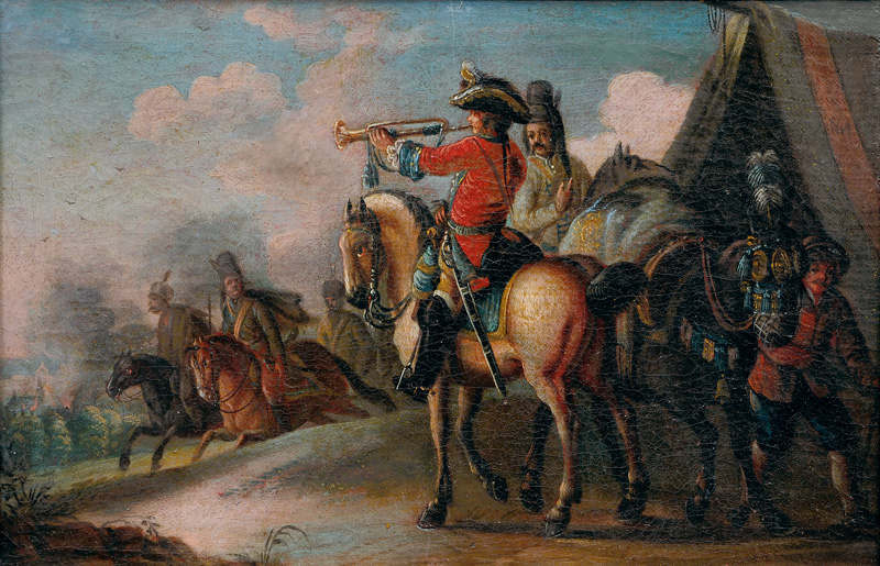 Georg Phillip Rugendas, zugeschr. - Auf ins Gefecht Auf ins Gefecht
