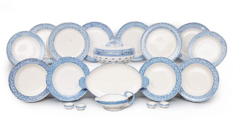 An Art Nouveau dinner service "Riemerschmid"