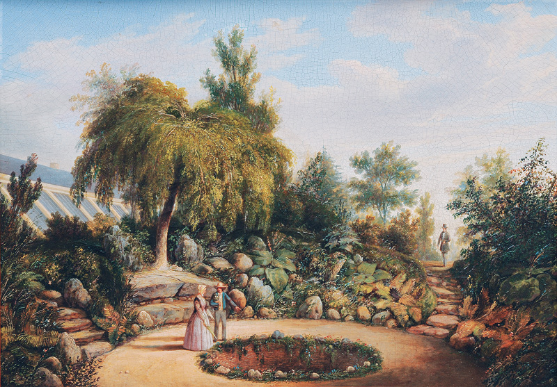 Garten des Senators Böckmann am Harvestehuder Weg