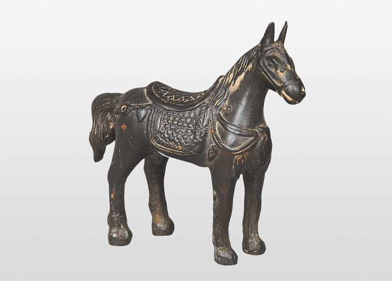 Miniatur-Bronze "Maultier"