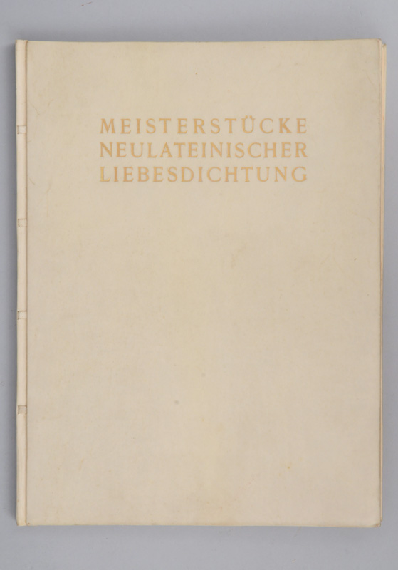 Meisterstücke neulateinischer Liebesdichtung