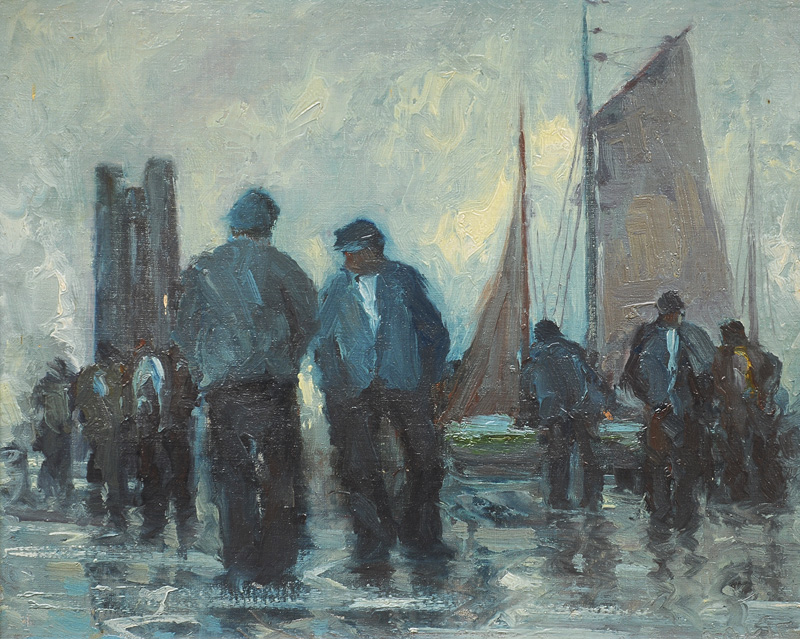 Fishermen on the Beach