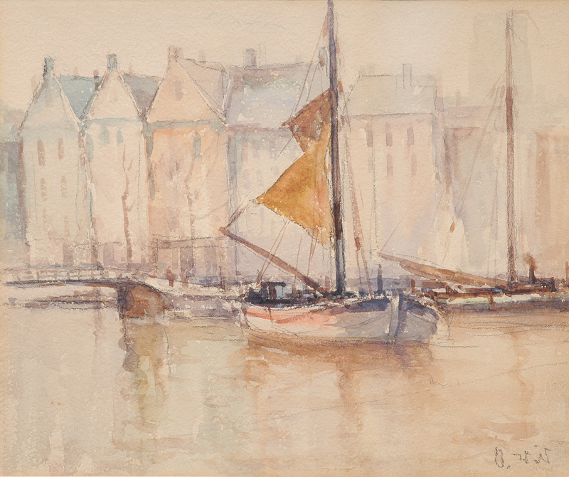 Boats in a Harbour