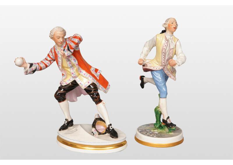 Two Rococo-figurines