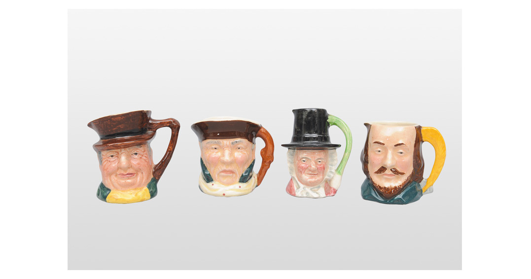 Four Character Jugs