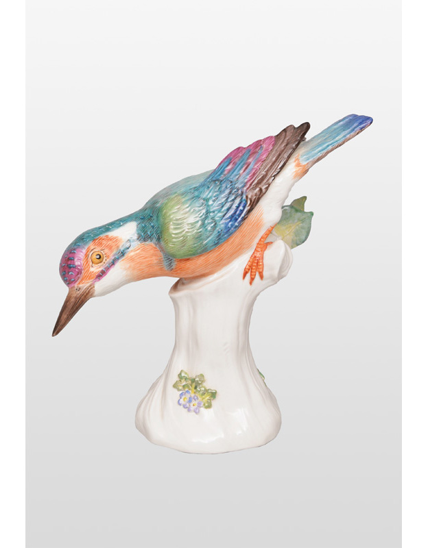 An animal figurine "Kingfisher"
