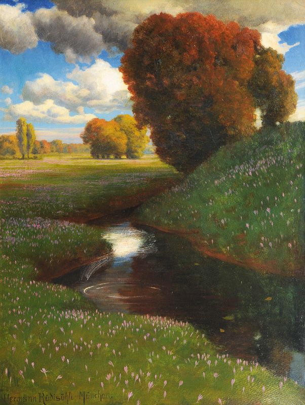 Hermann Rüdisühli - Summer Landscape Summer Landscape