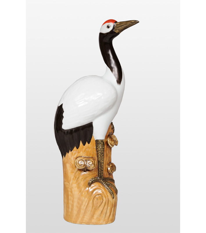 An animal figurine "Crane"